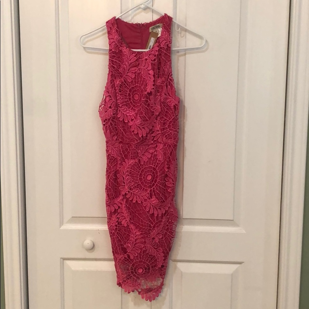 Mikibii Small Pink lace dress
